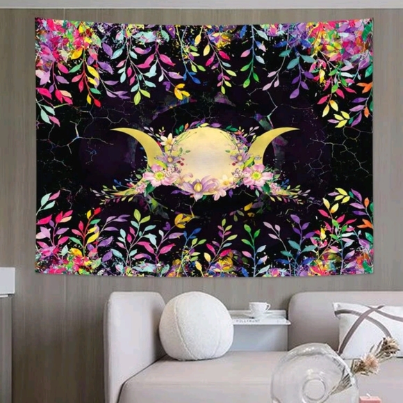 Colorful Moon Tapestry - Picture 2 of 6